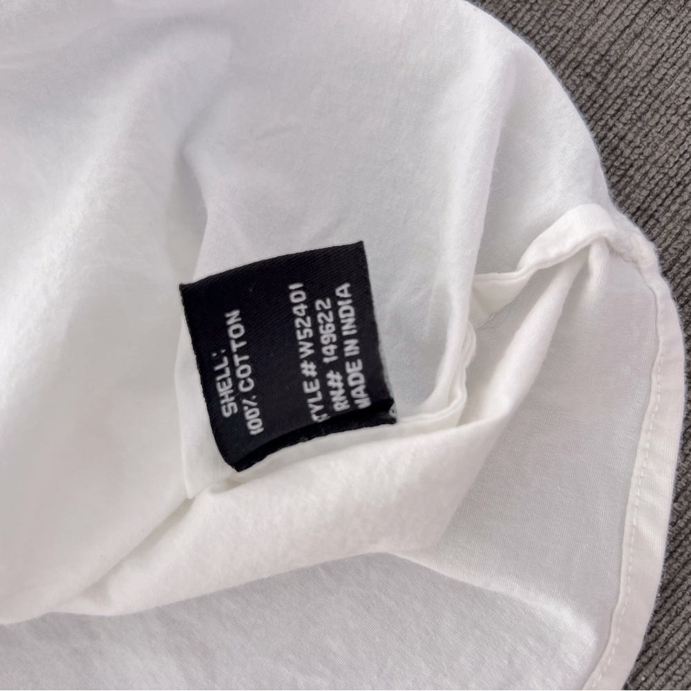 Walter Baker Off Shoulder White Blouse Sz M - Picture 9 of 10